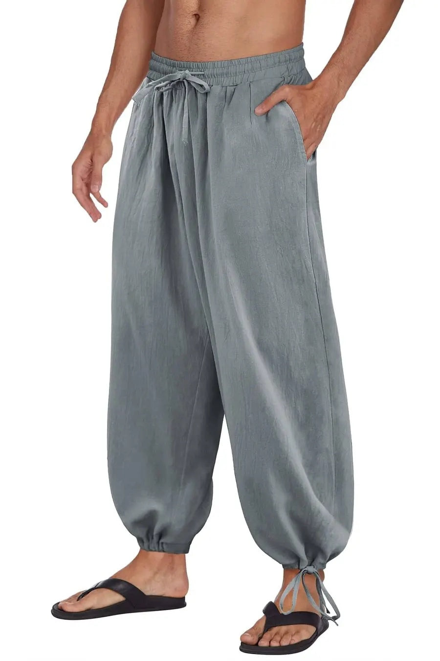 MivanityCottonLinenStyleLooseYogaPantsGray.jpg