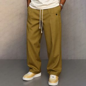 Men’s Urban Drawstring Pants - Khaki