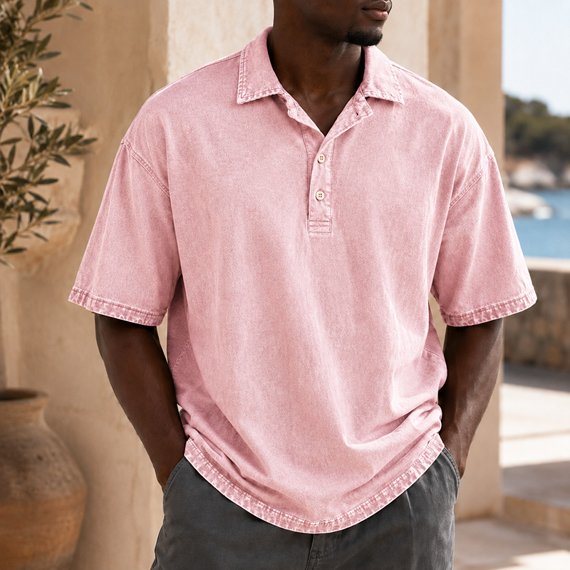MivanityMen_sVintageWashedCottonLinenOversizedPoloShirtPink.png