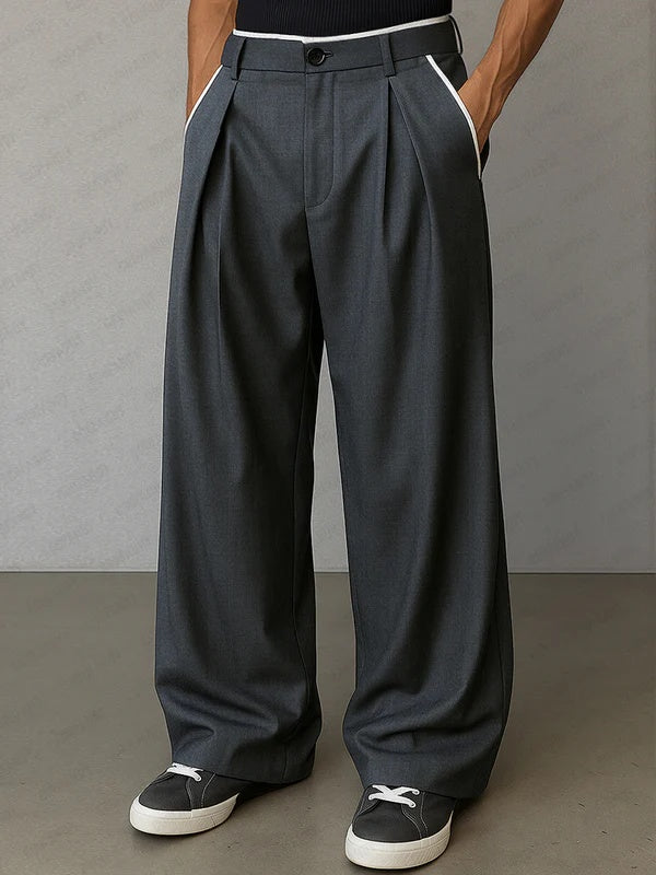 MivanityModernContrastTrimStraightCutPantsGray.jpg