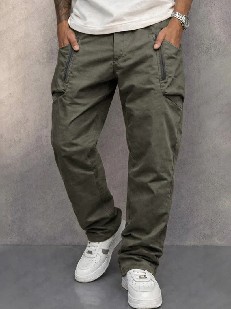MivanityTrendyCottonCargoTaperedPantsDarkGray.jpg
