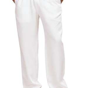 Men's Casual Simple Linen Trousers - White