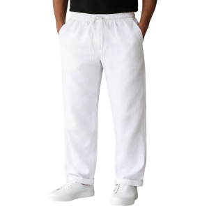 Men’s Premium Linen Pants - White