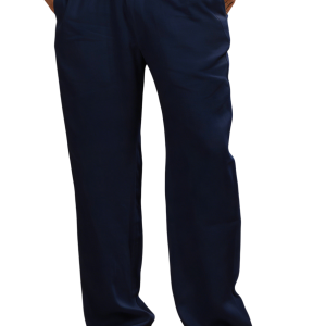 Men's Casual Simple Linen Trousers - Navy