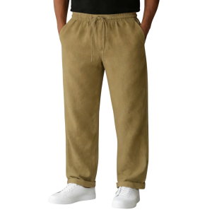 Men’s Premium Linen Pants - Khaki