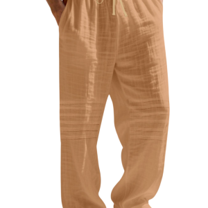 Men’s Linen Summer Pants - Khaki
