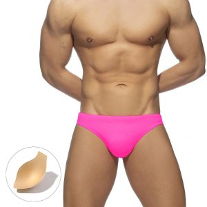 Men's Micro-Elastic Swim Briefs - Pink