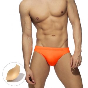 Men's Micro-Elastic Swim Briefs - Orange